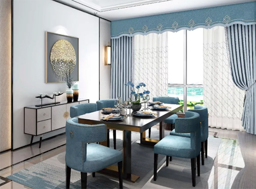 新中式輕奢窗簾，讓你的生活越來越精致