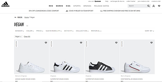 這些品牌在引領(lǐng)“純素”運(yùn)動(dòng)鞋風(fēng)潮