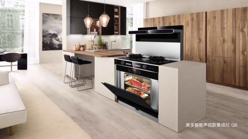 美多集成灶掌控智能廚房奧義，人機(jī)交互完美詮釋新廚界