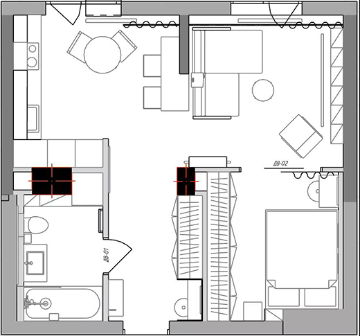 超級(jí)有品位的設(shè)計(jì)，木飾面與高級(jí)灰的完美結(jié)合