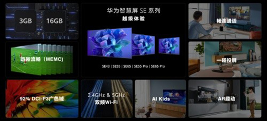 “閉眼入”的電視，華為智慧屏SE系列越級(jí)性能新品震撼來襲
