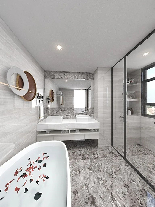 來一場視覺盛宴，就選TH舒雅系列淋浴房