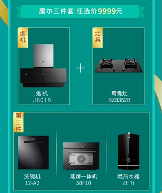 “三好”廚電產(chǎn)品成為爆款，華帝618大促?gòu)?qiáng)勢(shì)登榜