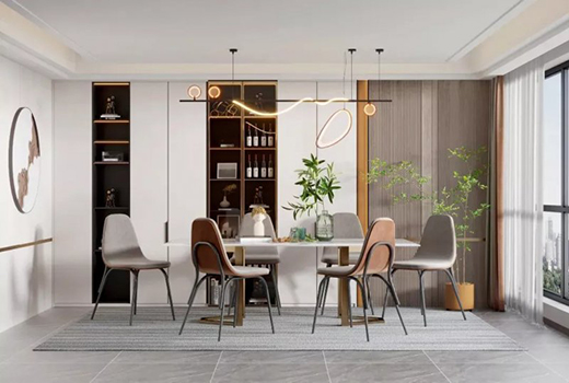 孟氏木門輕奢風裝修 給室內(nèi)營造奢華低調(diào)的氣氛