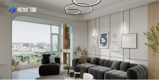 極加門窗：用莫蘭迪色系重構(gòu)空間美學(xué)，讓家成為流動的藝術(shù)館