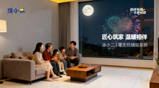 與國同慶，與家同行丨涂小二“零無憂”系統(tǒng)，鑄就萬千家庭安居夢