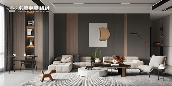 高端板材選東冠皇冠板材丨大師級工藝設計，打造奢感美學空間